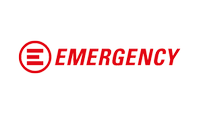 Logo di Emergency - Firmatario del Manifesto per le Partnership Responsabili